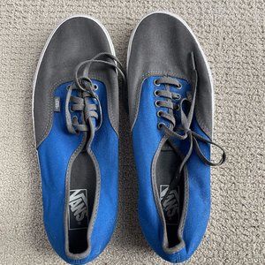 Vans - Low Top - Blue & Gray - Size 13